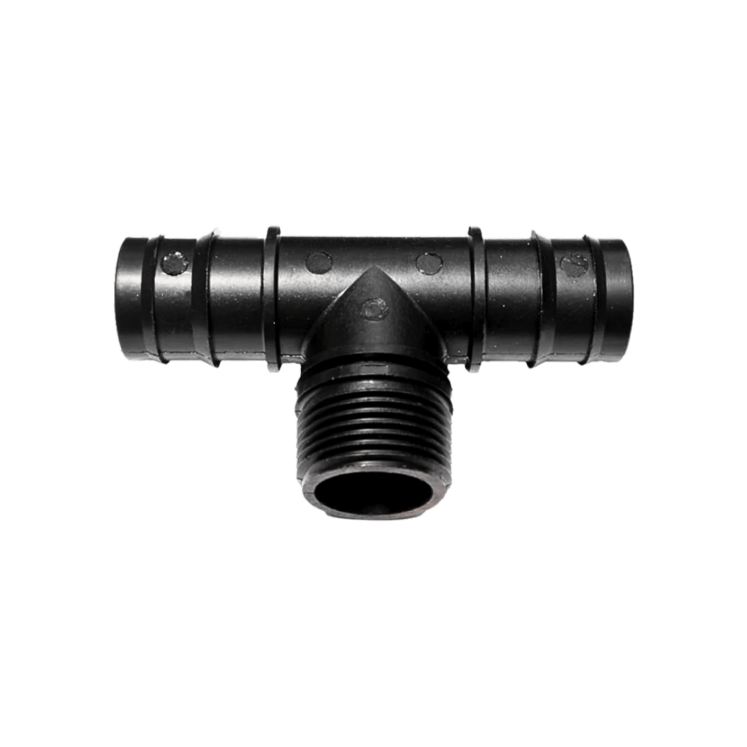 TEE FLEX EN MILIMETROS CON REDUCCION A PULGADA